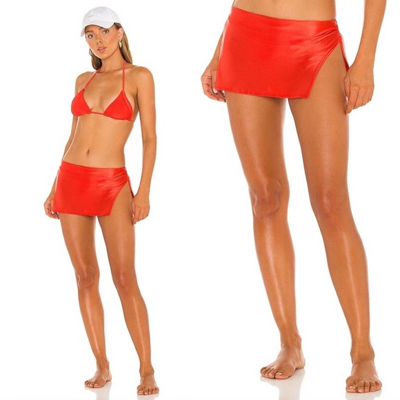 Frankie's Bikinis Other - NEW Frankie’s Bikinis x REVOLVE Marty Skirt Bikini Bottom